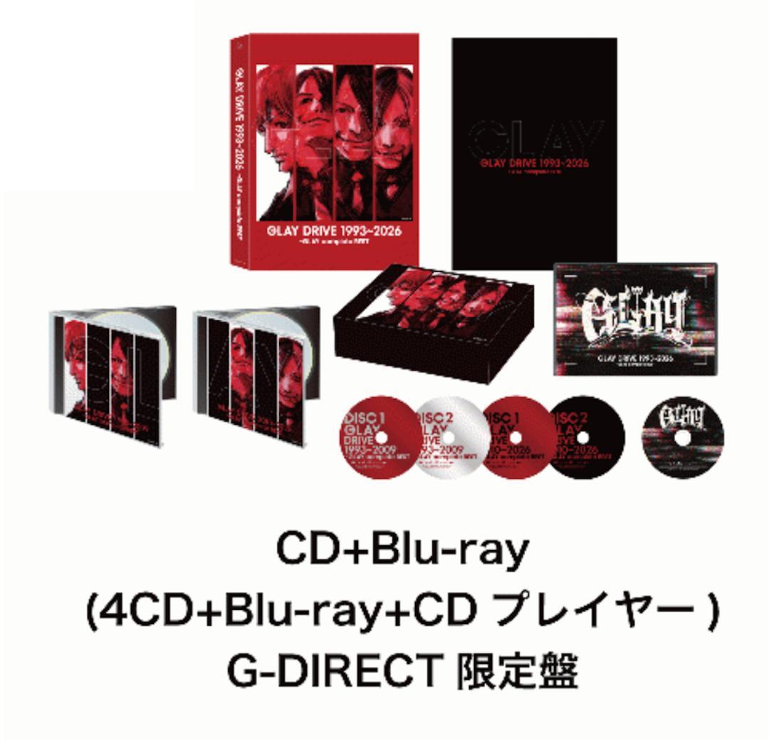DRIVE GLAY complete BEST　CDプレイヤー付き　新品未開封
