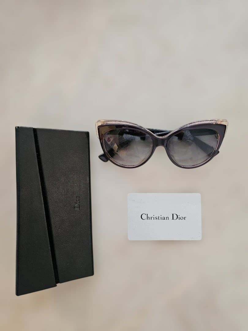 Christian Dior キャットアイサングラス 正規品