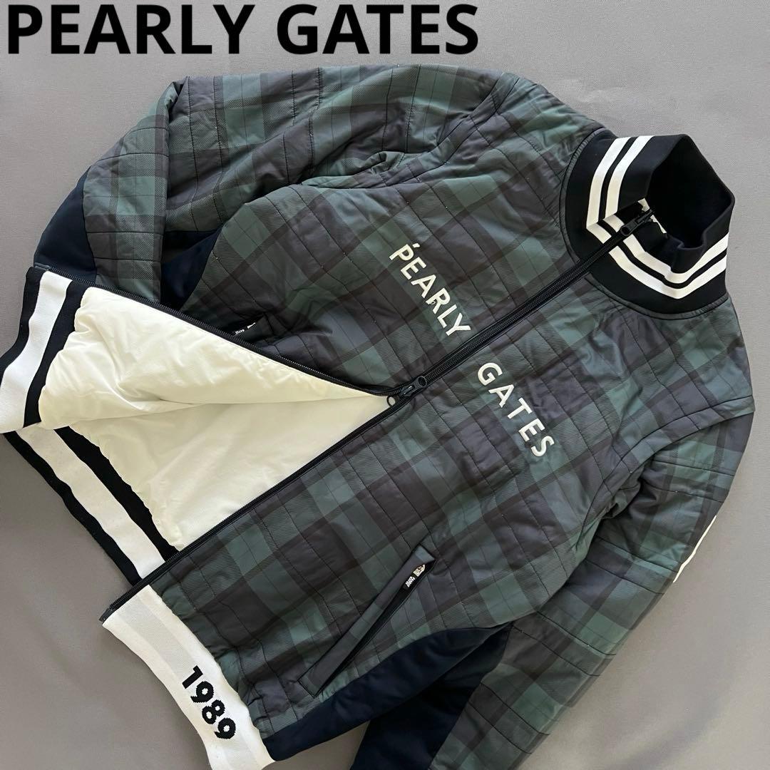 PEARLYGATES パーリーゲイツ　リバーシブル　中綿　ジャケット　ブルゾン