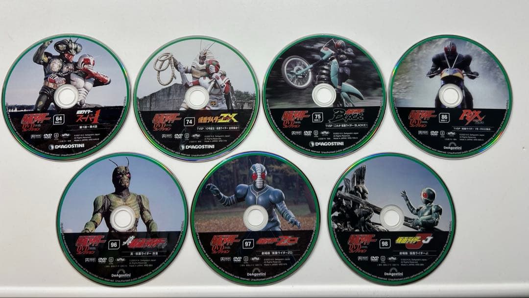 仮面ライダーDVD コレクションその他