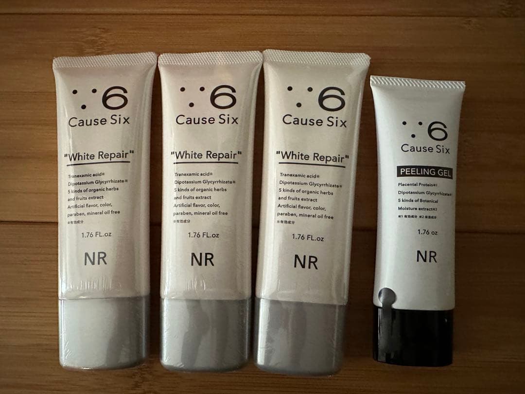 Cause Six White Repair フェイスクリーム 50g ３本