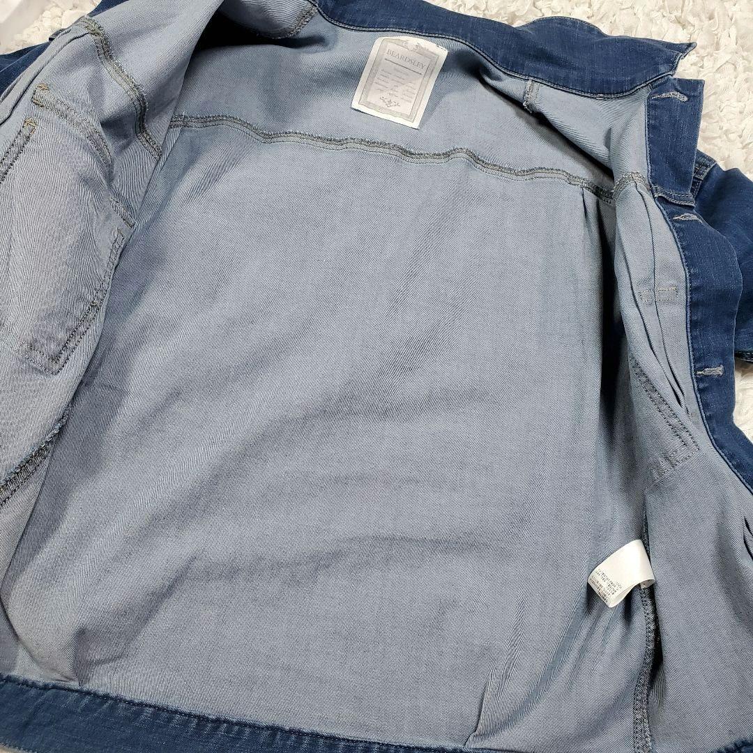 BEARDSLEY ビアズリー 袖パフ Gジャン デニムジャケット パフスリーブ