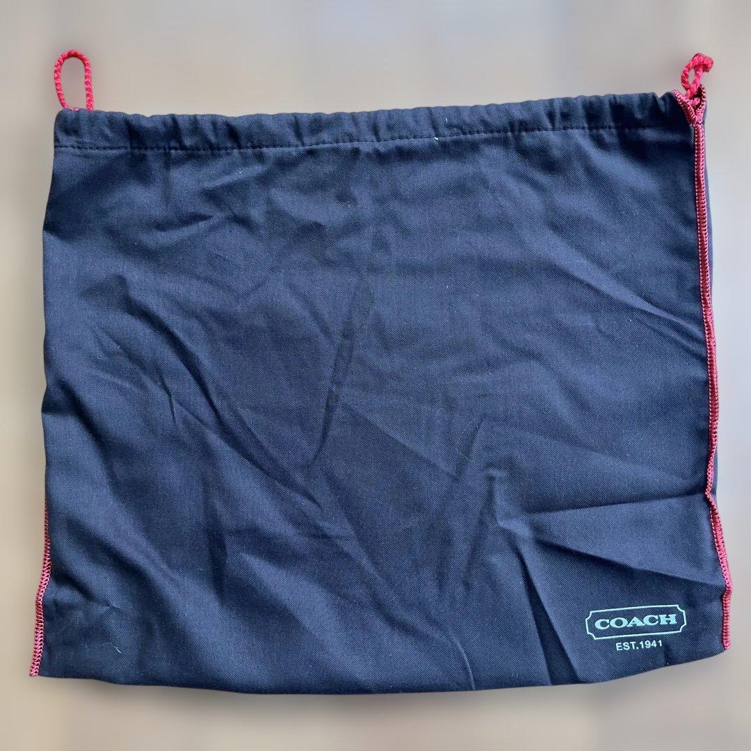 未使用 COACH ホワイトレザー ハンドバッグ コーチ ショルダーバック