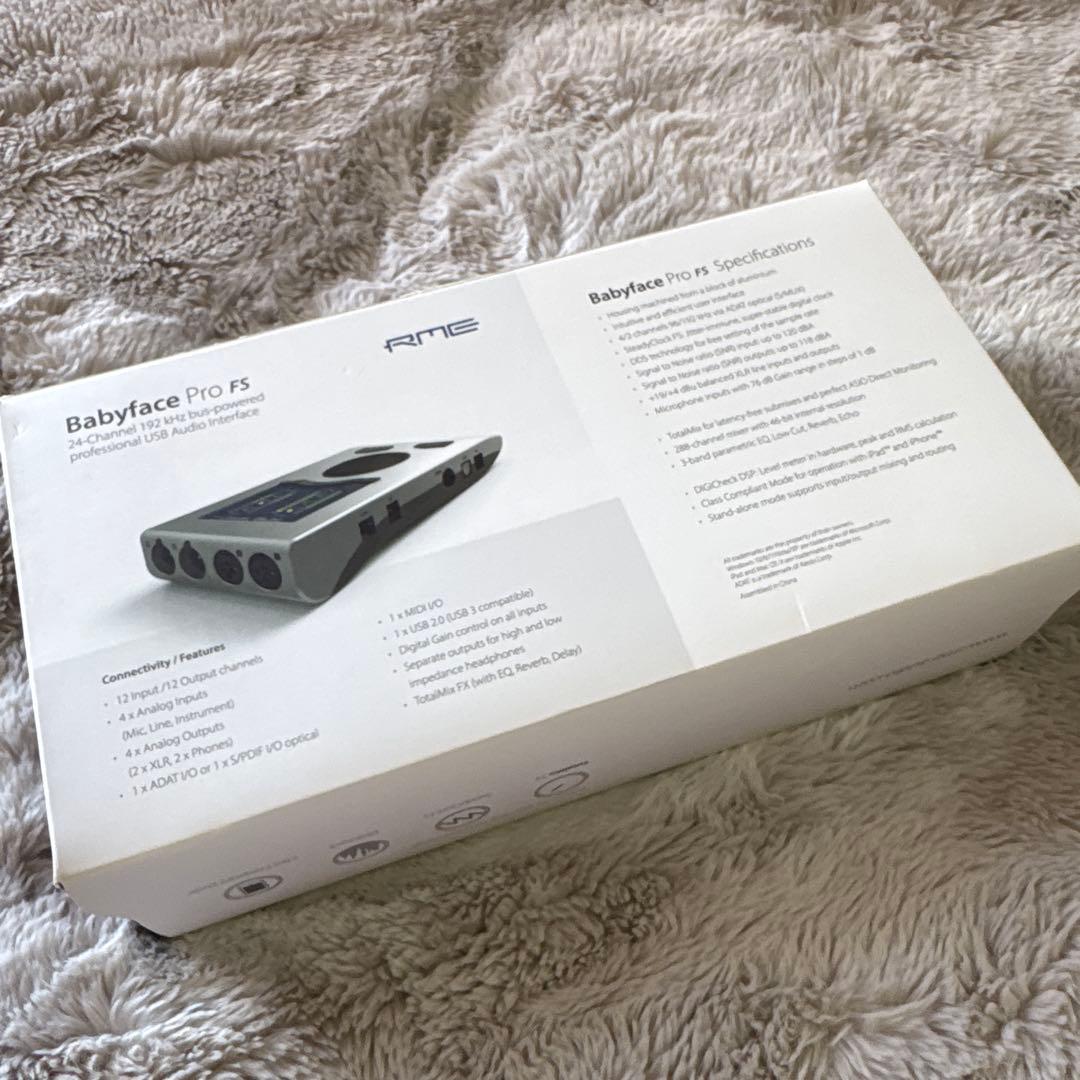 【美品】RME Babyface Pro FSオーディオインターフェース音響機材