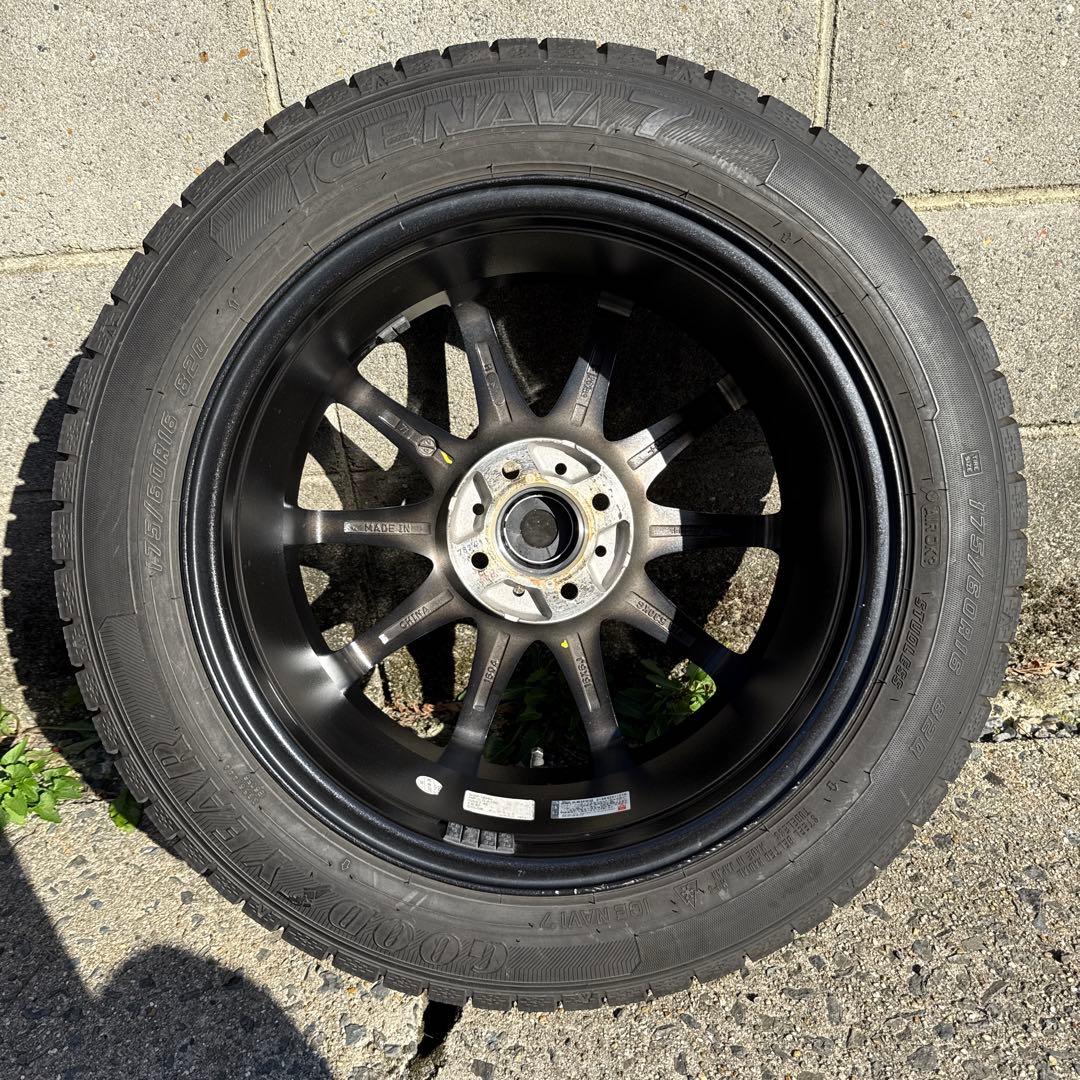 グッドイヤー アイスナビ7 175/60R16 スタッドレス・ホイールセット