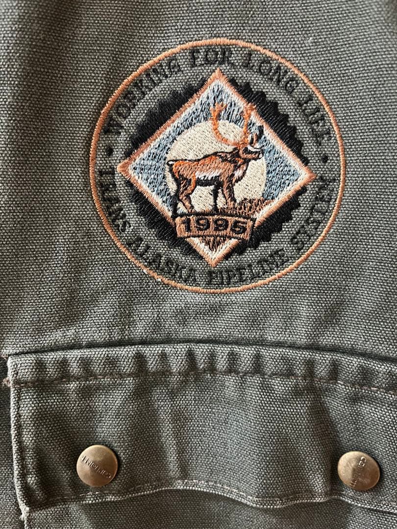 90s Carhartt USA製 ジャケット XL カーハート レアカラー 緑
