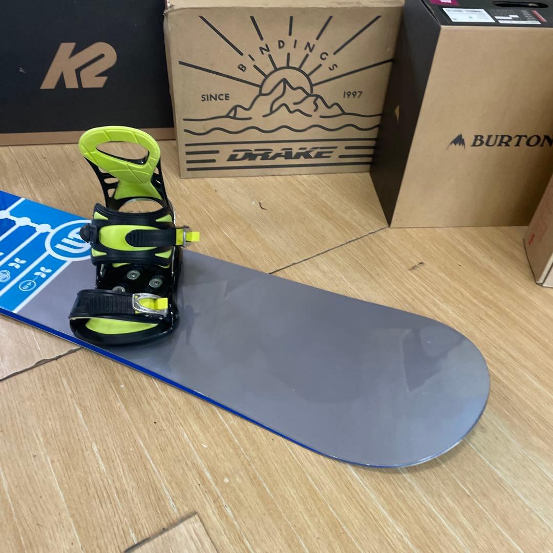 MOSS　良質国産　モス　程度良好スノーボードセット　バイン付