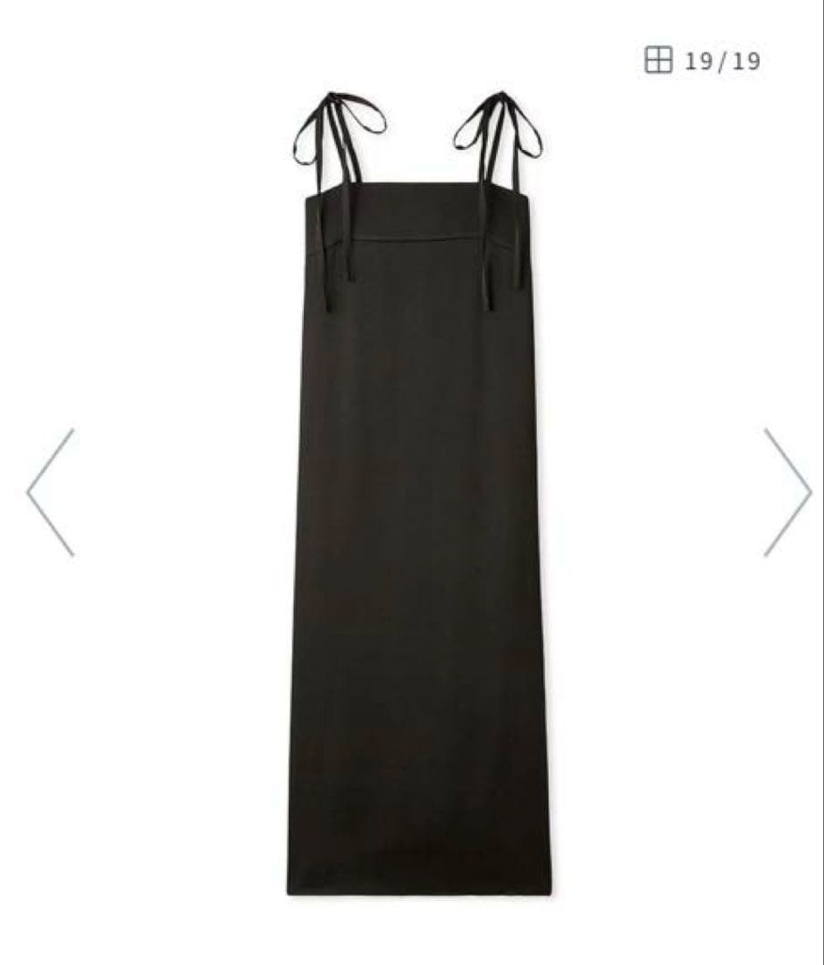 2025年春夏 新品未使用 styling/ バックレースキャミワンピース