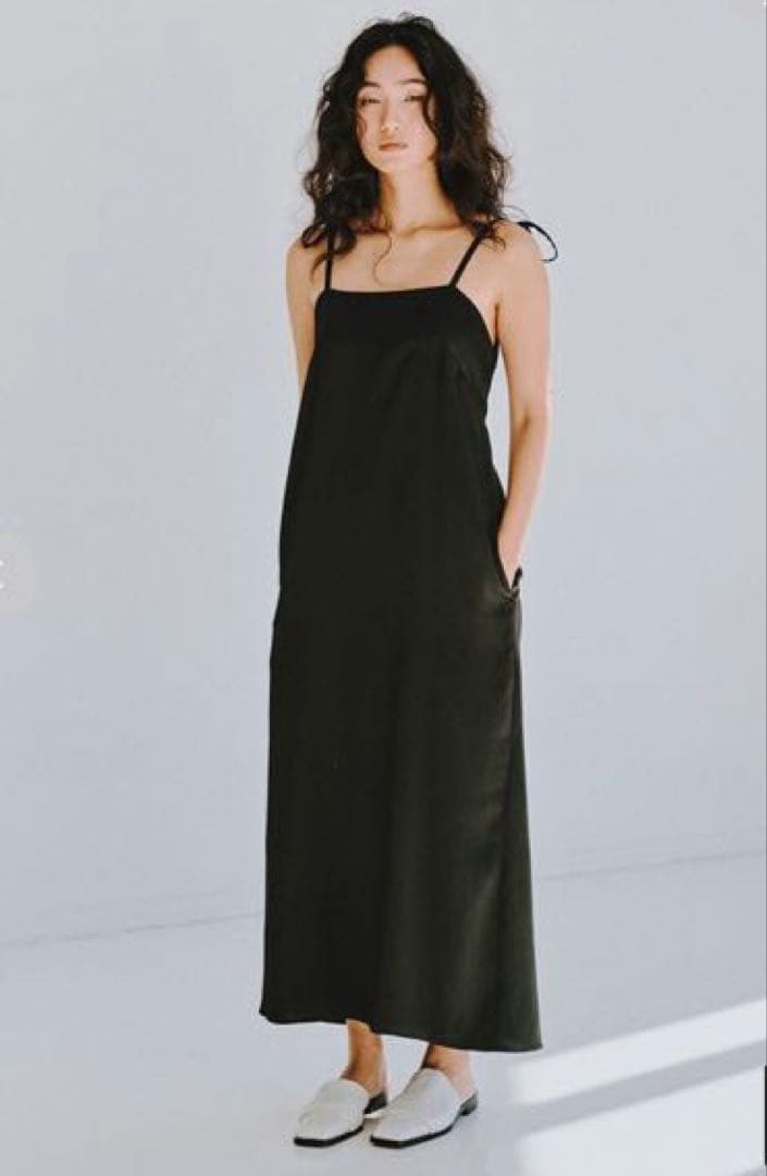 2025年春夏 新品未使用 styling/ バックレースキャミワンピース