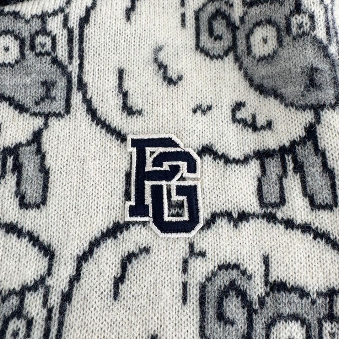 PEARLY GATES パーリーゲイツ ゴルフウェア 長袖ウールセーター 4