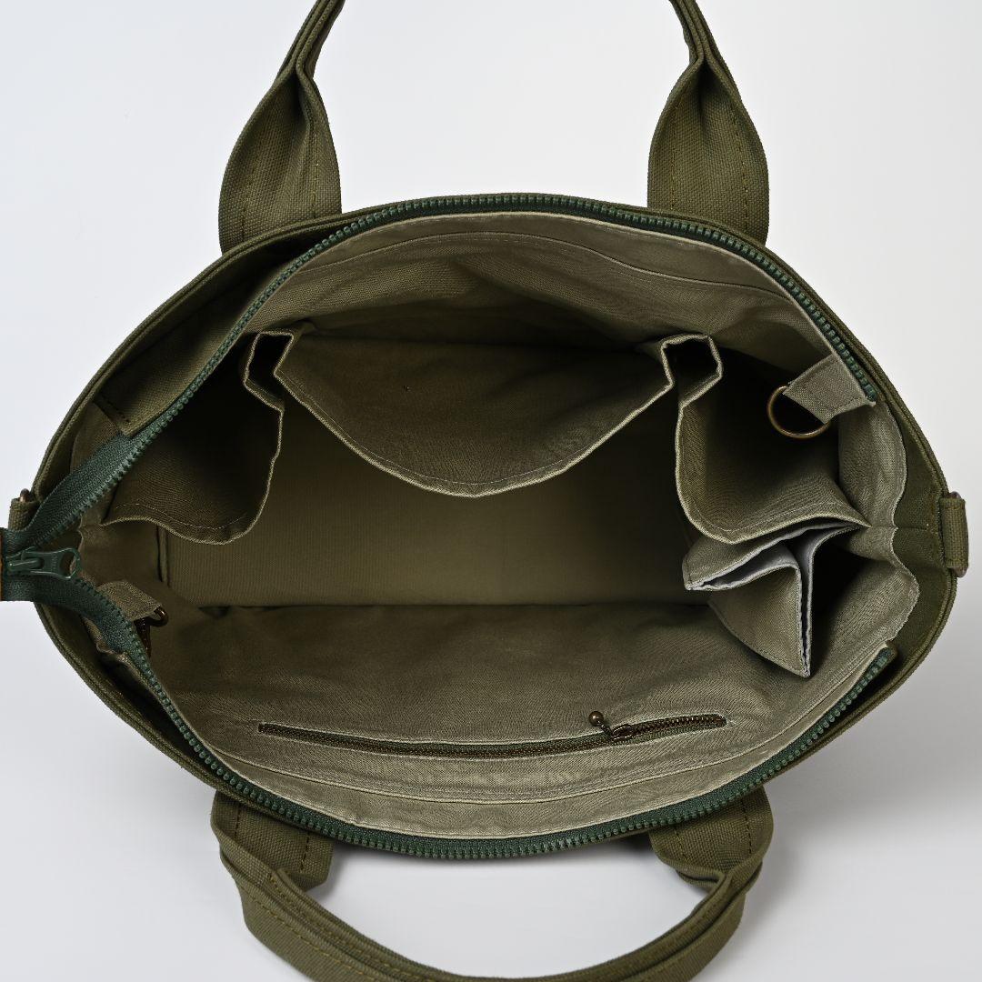 ハンドメイド 8号/11号×旧倉敷帆布×8番糸 スタンダードトート特大 付属品有