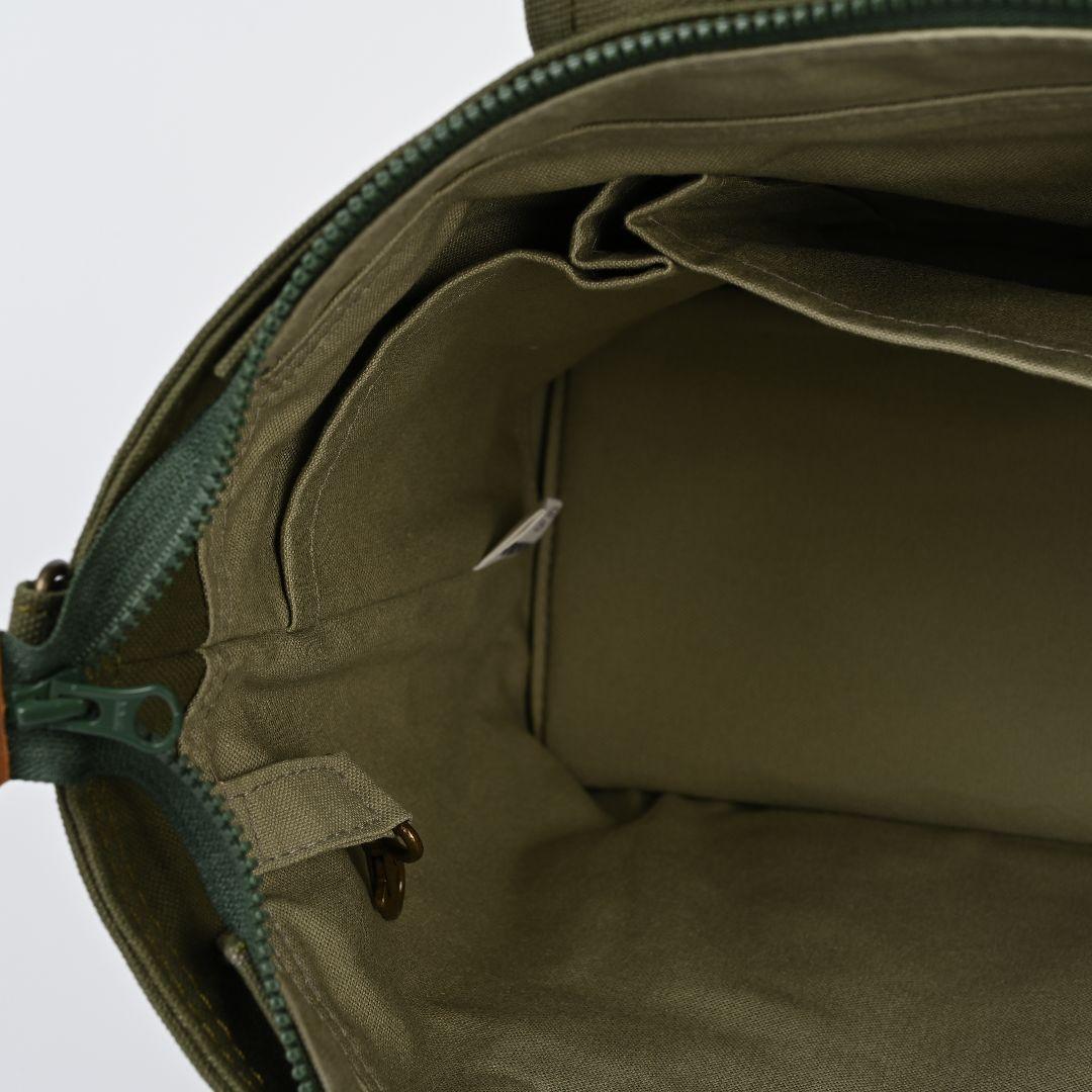 ハンドメイド 8号/11号×旧倉敷帆布×8番糸 スタンダードトート特大 付属品有