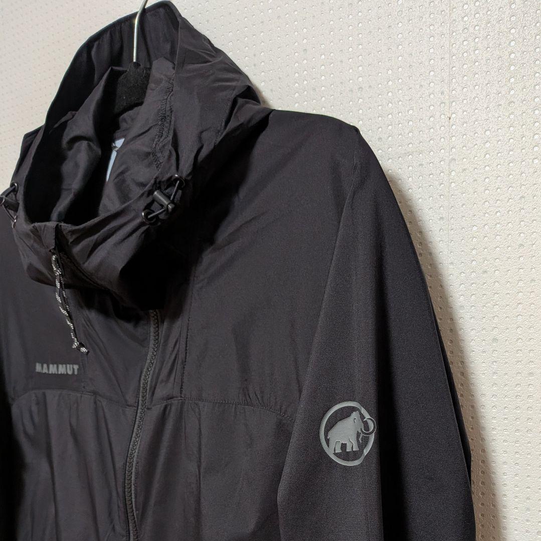 MAMMUT Fibbia WB Hooded Jacket AF Men 黒