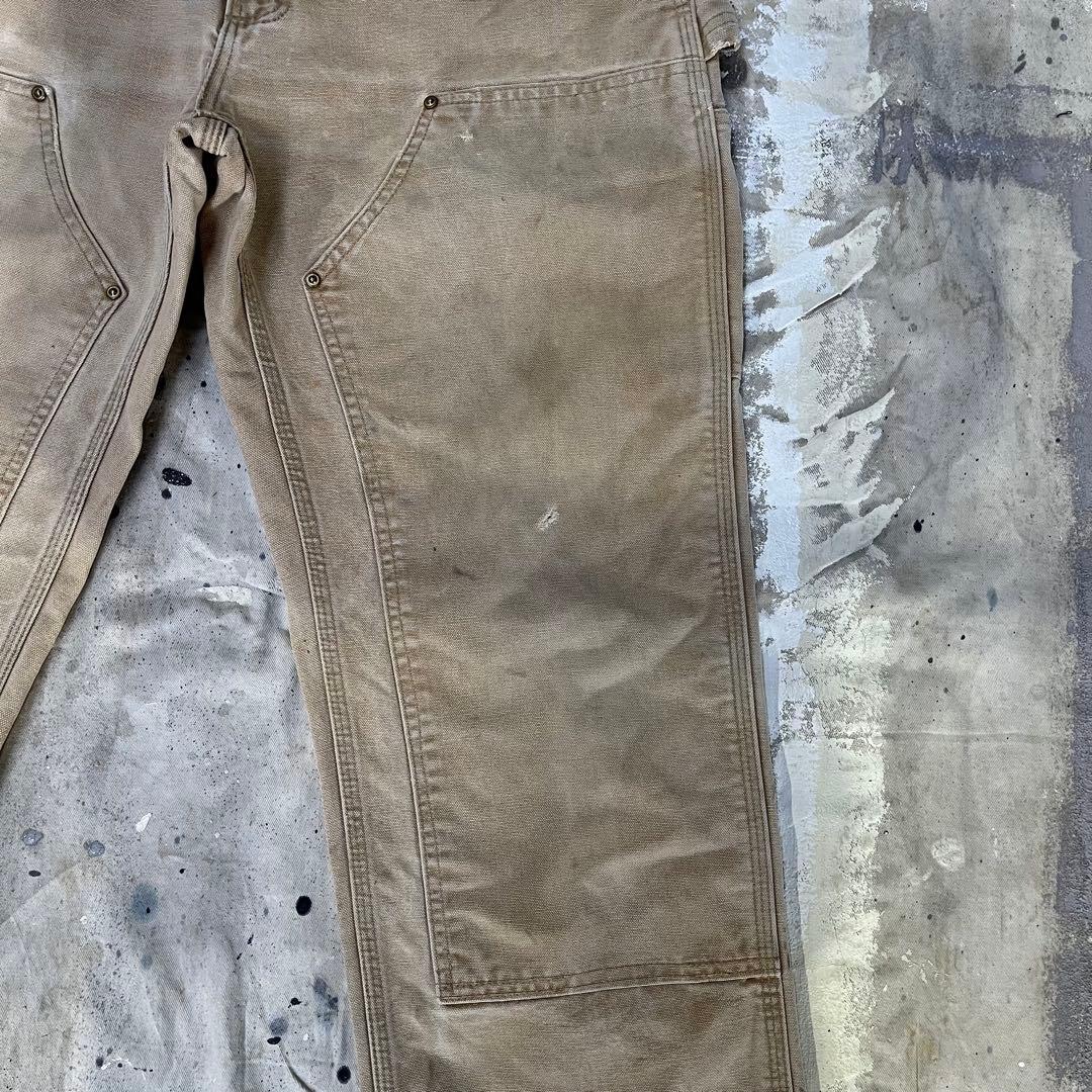 00s Carhartt ダブルニー USA製 ボロ グランジ カーハート