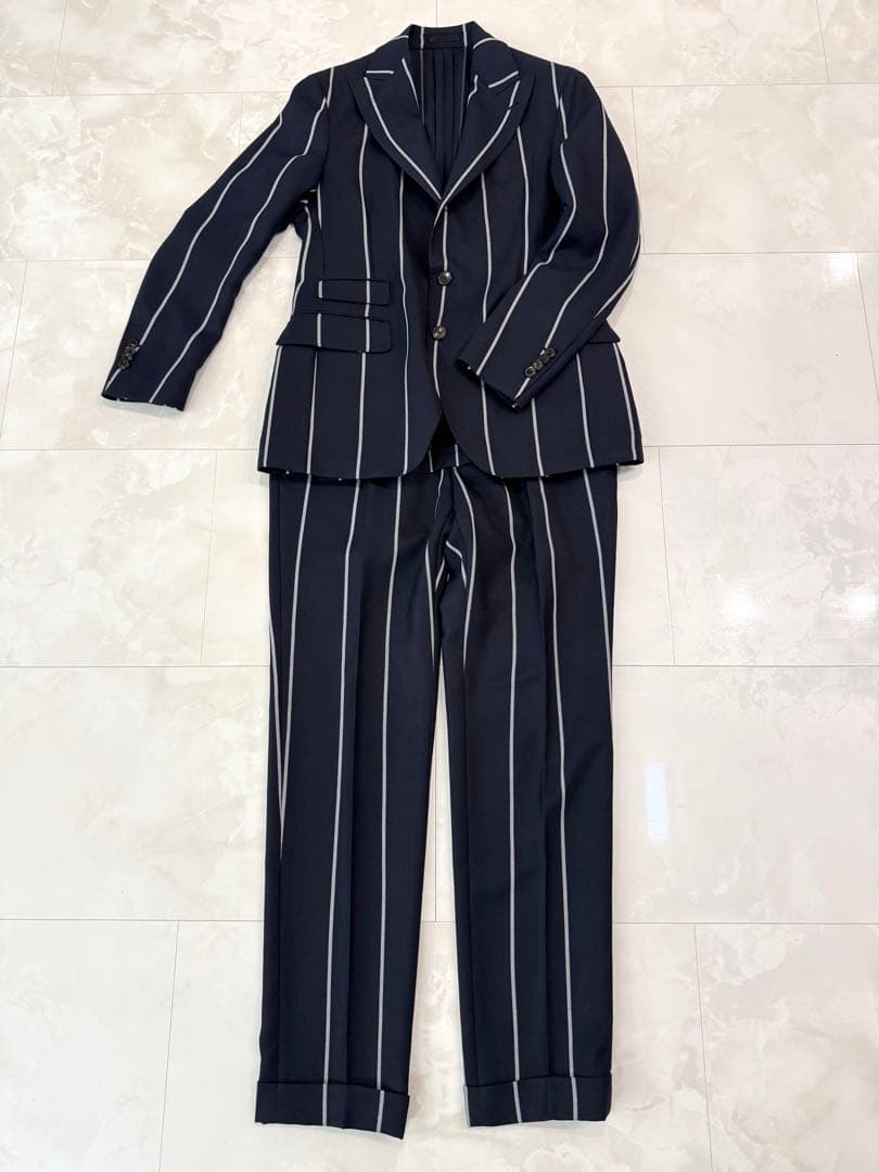 Gabriele Pasini◻️ガブリエレ・パジーニ◻️ネイビースーツ46◻️極美品