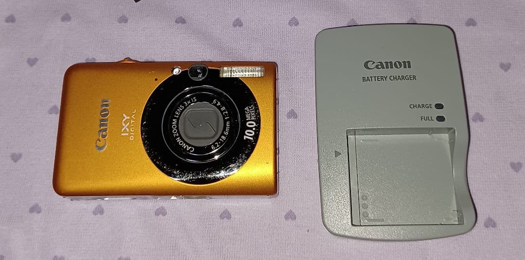 Canon　ixy digital 110is オレンジ　デジタルカメラ