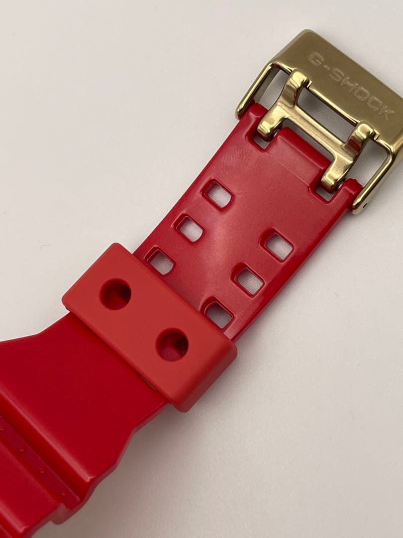美品 G-SHOCK GA-100VLA-4AJF レッド ゴールド カシオ