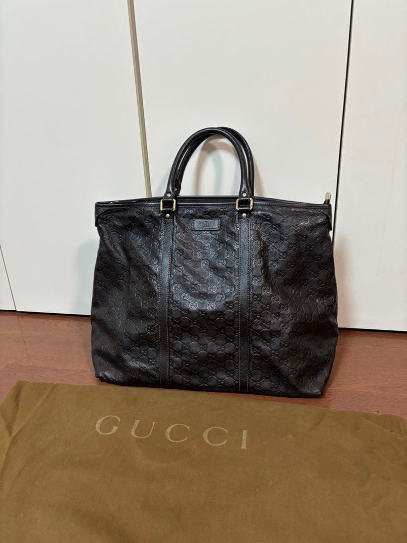 GUCCI ボストンバッグ ブラック