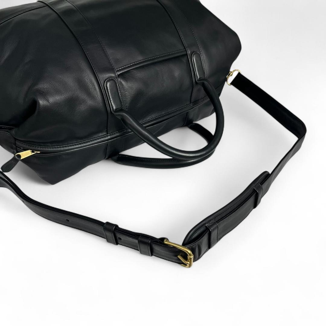 美品 COACH ボストンバッグ レザー ブラック オールドコーチ 2way