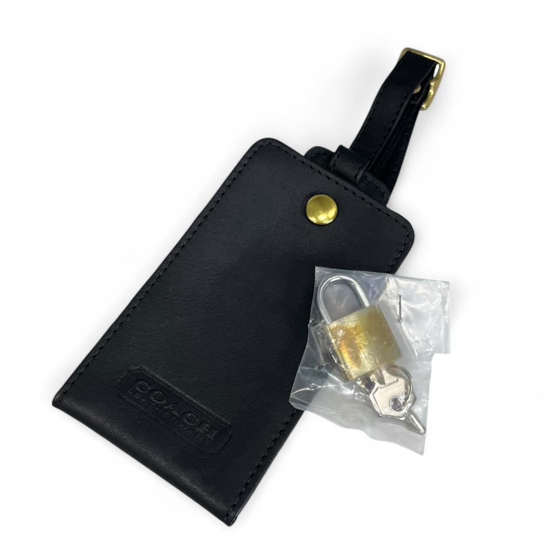 美品 COACH ボストンバッグ レザー ブラック オールドコーチ 2way