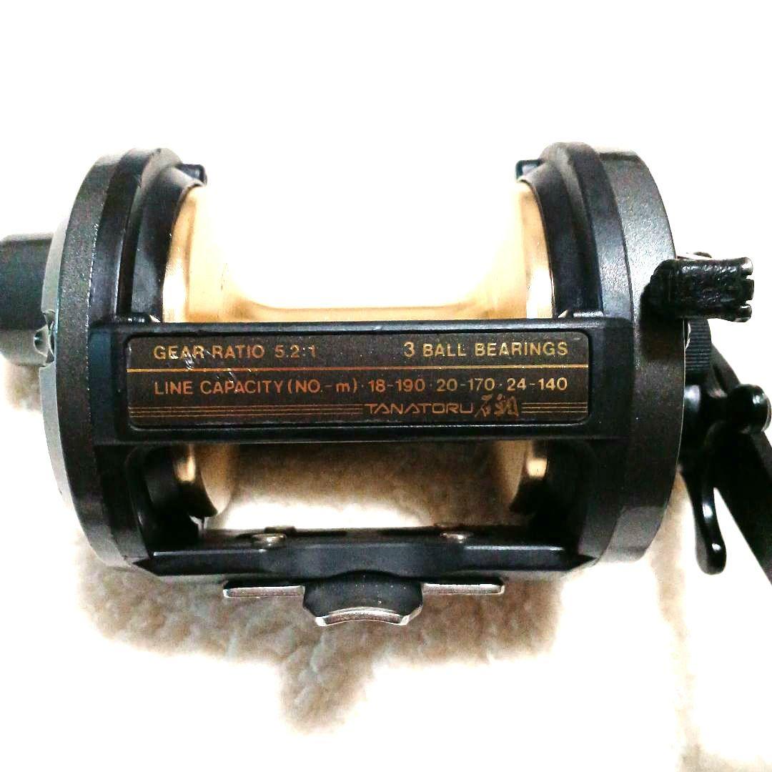 石鯛リール タナトル石鯛 4000 シマノ 新品ライン付 石鯛竿 和竿 小クエ