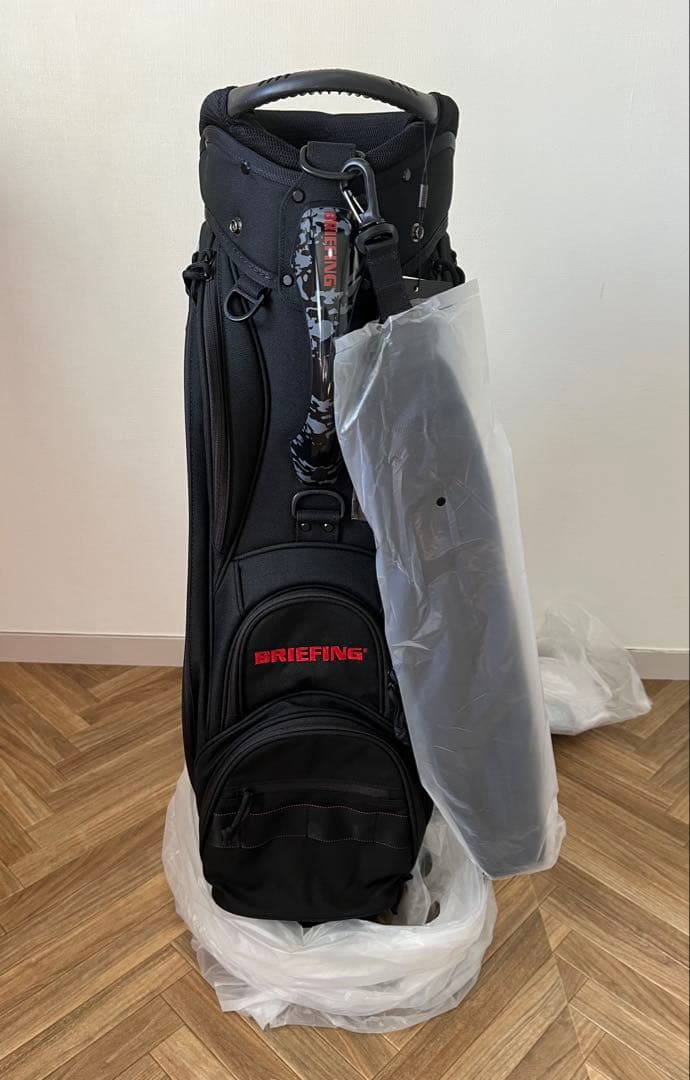 新品送料込み BRIEFINGブリーフィングキャディバッグCR-5#03ブラック