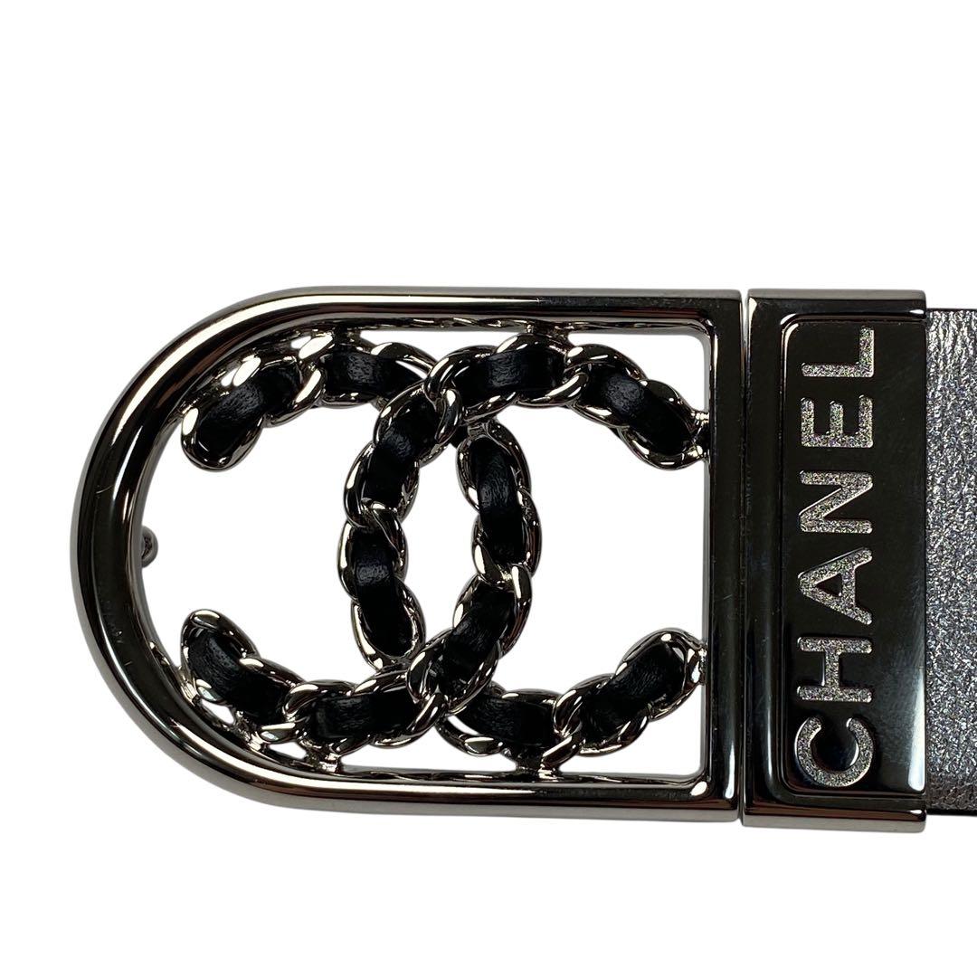 美品 シャネルCHANEL ココマーク ベルト B25S 75/30