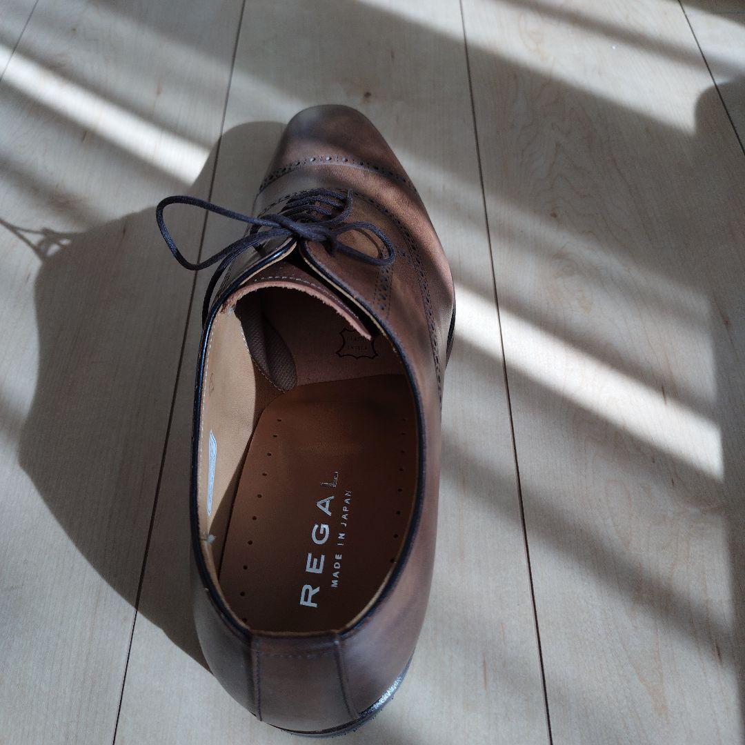 REGAL ブラウン ドレスシューズ