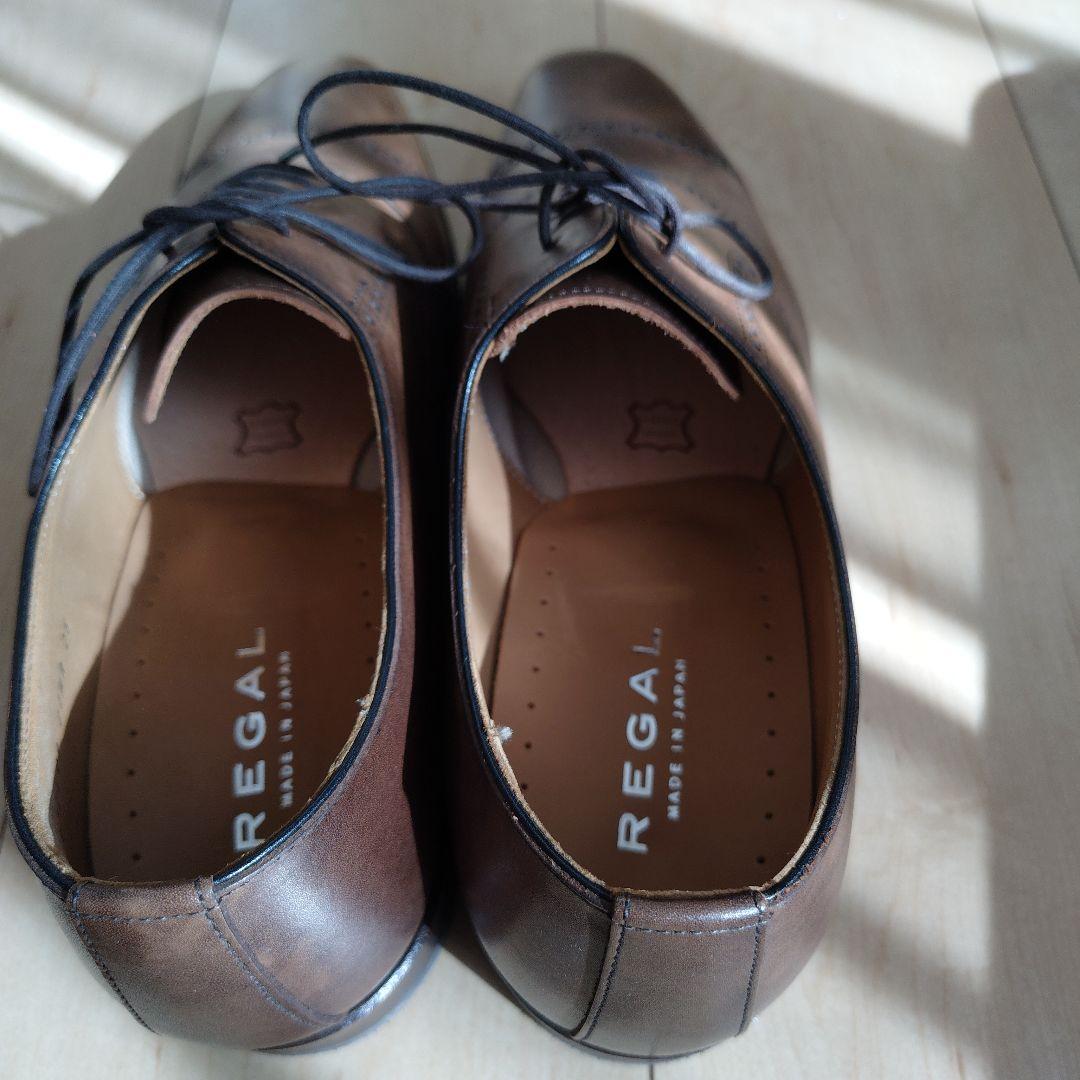 REGAL ブラウン ドレスシューズ