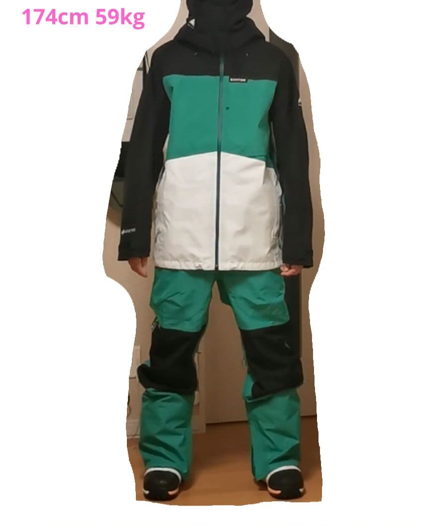 BURTON GORE-TEX スノーボード ジャケット ビブパンツ