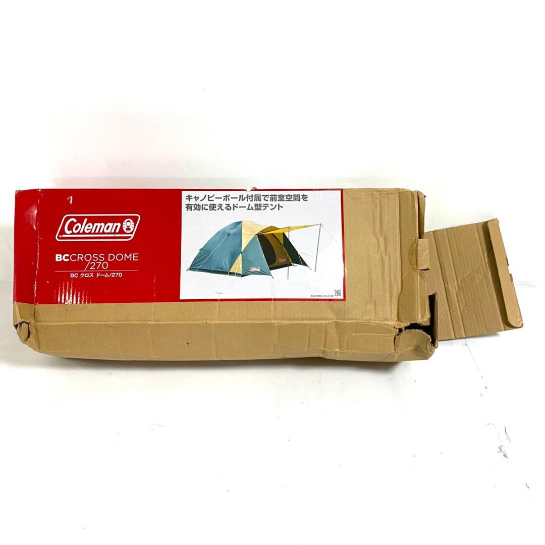 未使用品 Coleman コールマン ドーム型テント BC クロスドーム 270