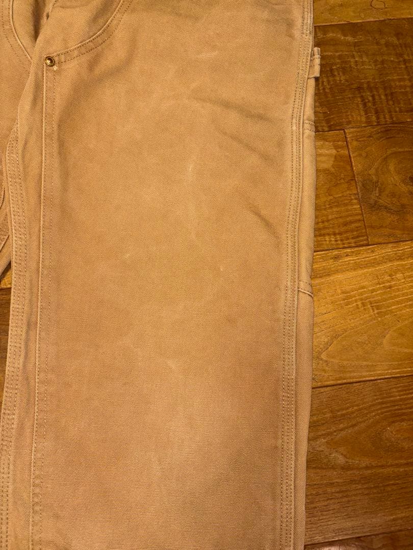 美品　90s 星タグ　Carhartt ダブルニー　USA製　31×32