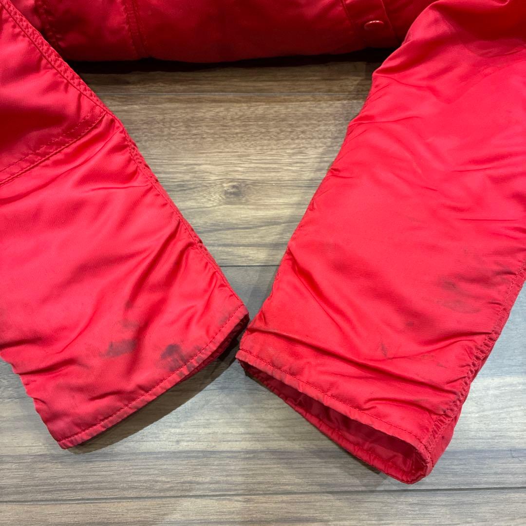 アルファ N-3B レッド Mサイズ レアカラー