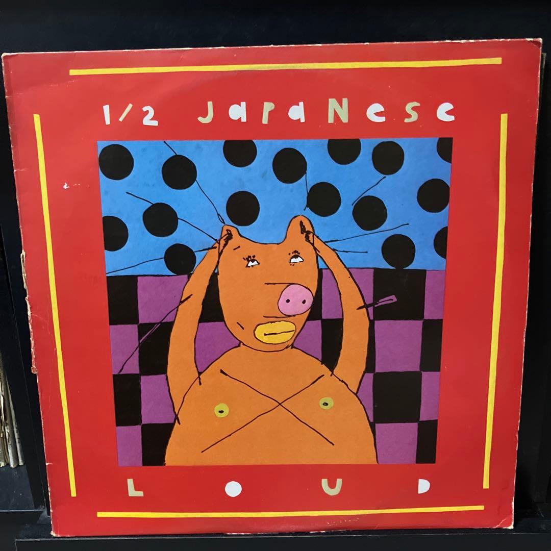LP レコード　HALF JAPANESE LOUD NIRVANA
