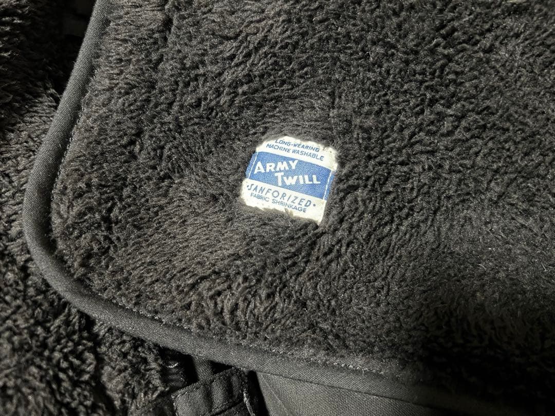 ARMY TWILL アーミーツイルフランス軍 リバーシブルモッズコート 裏ボア