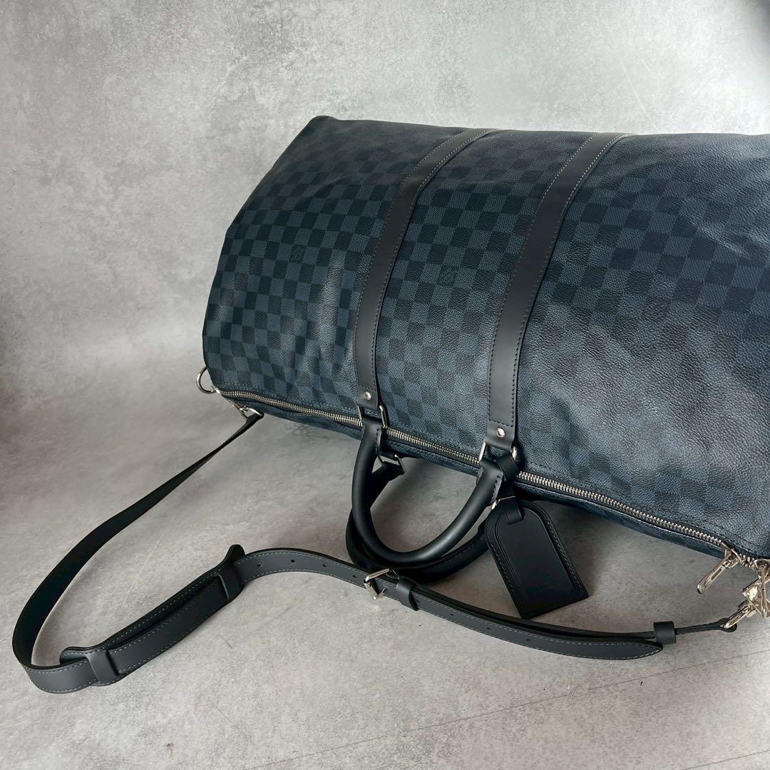 【極美品】ヴィトン キーポル・バンドリエール55 ボストンバッグ ボストンバッグ