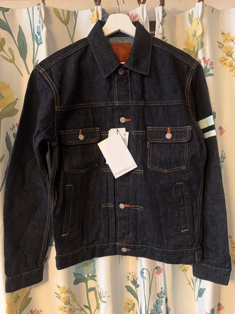 GBL もののけ姫 ×桃太郎デニムジャケット インディゴ　サイズ38
