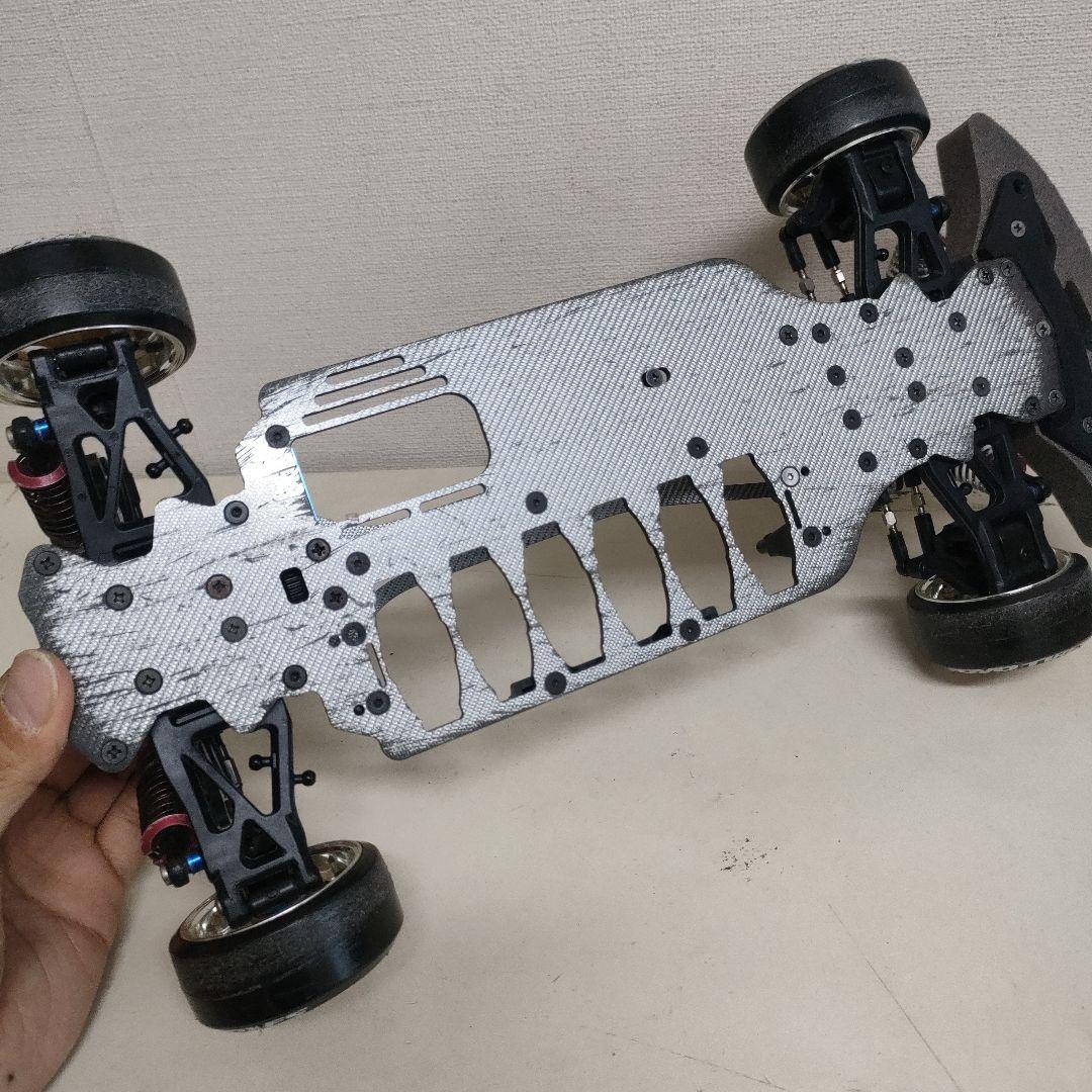 ヨコモ ドリフトパケ　シルバーカーボン仕様