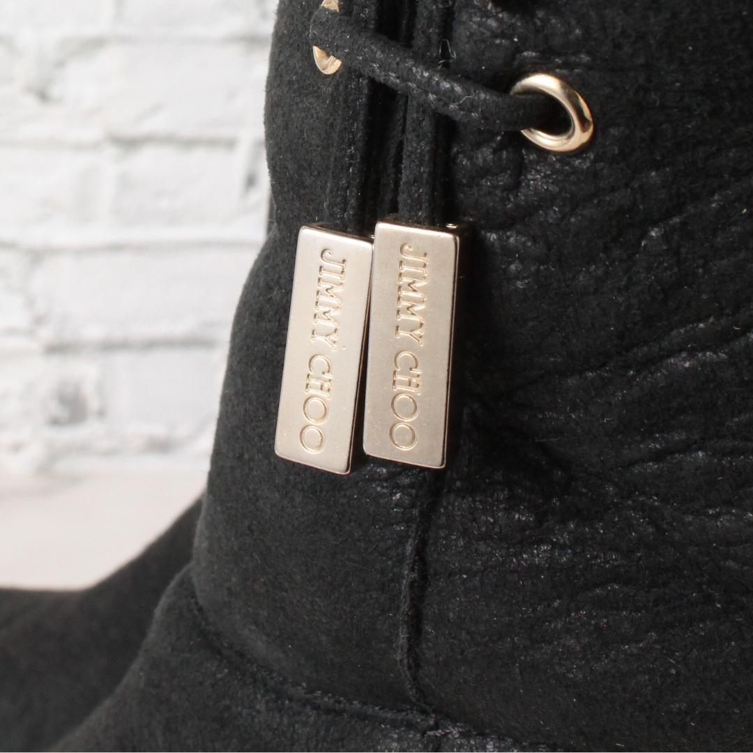 ✨美品✨ ジミーチュウ ムートンブーツ ブラック EU36（23cm相当）