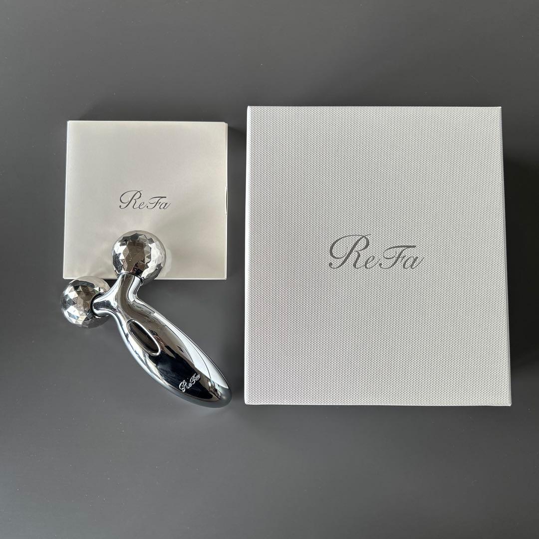 ReFa ダブルボール美顔ローラー 箱付き