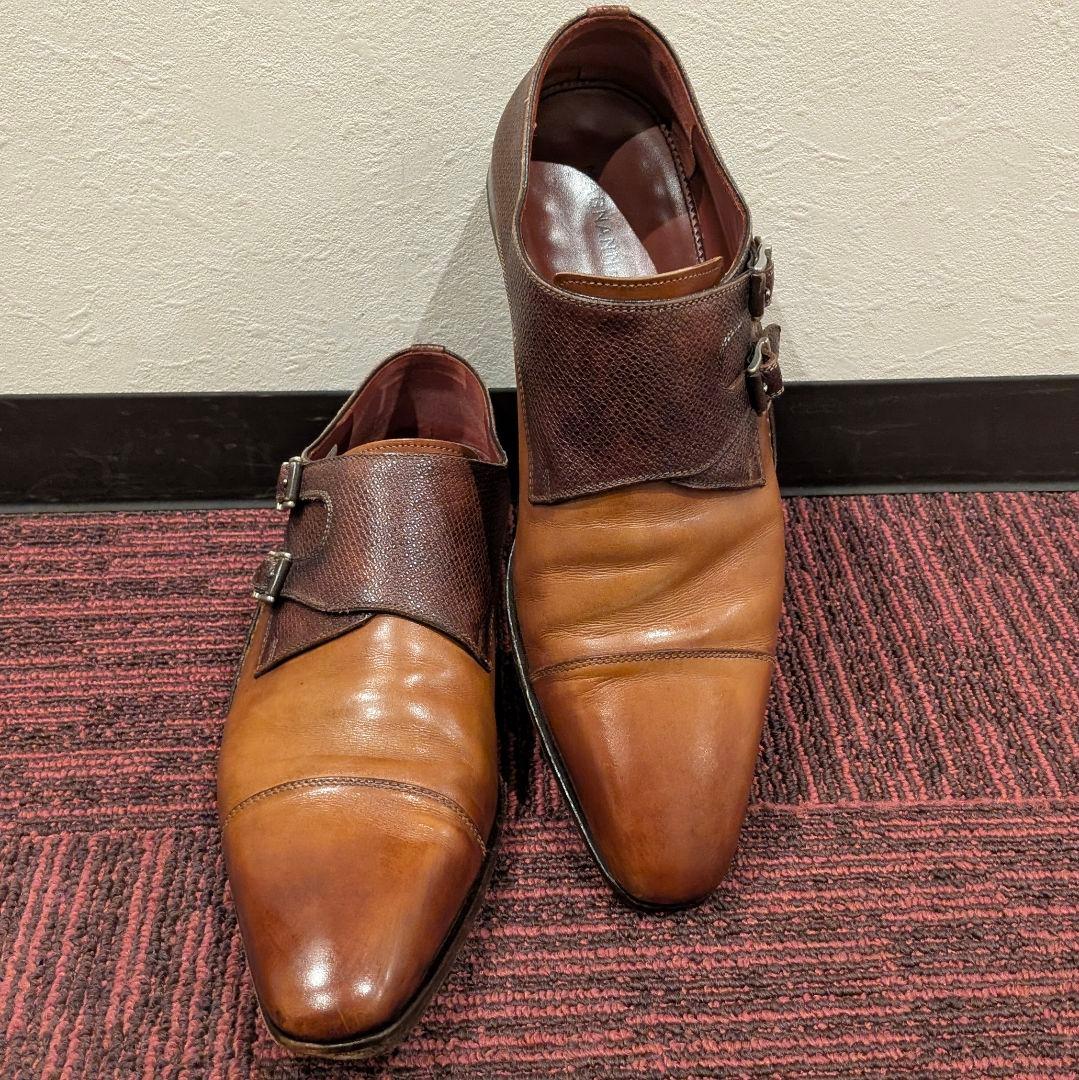 N*y様 マグナーニ ビジネス ドレスシューズ 革靴 41 MAGNANNI オ