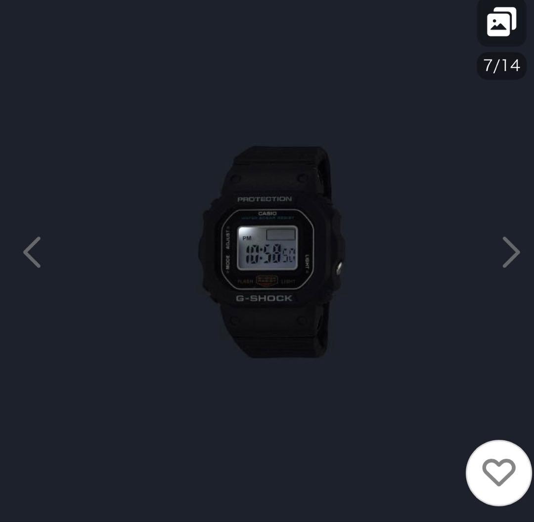 G-SHOCK DW-5600nanoブラック新品未使用 保証書 付属品全て有