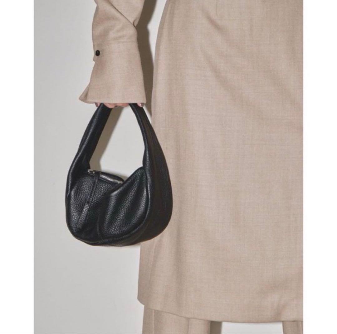 TODAYFUL Leather Wrap Bag ブラック