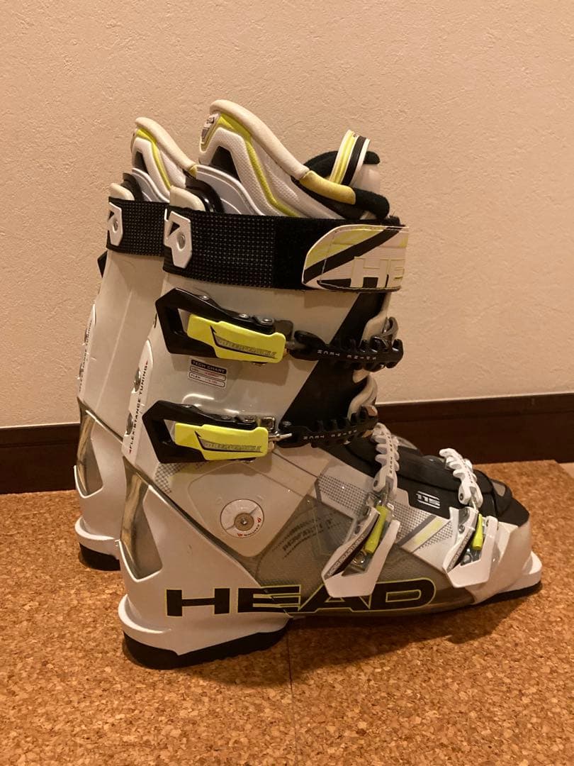 HEAD スキーブーツ ベクター115 ホワイト/ブラック/イエロー