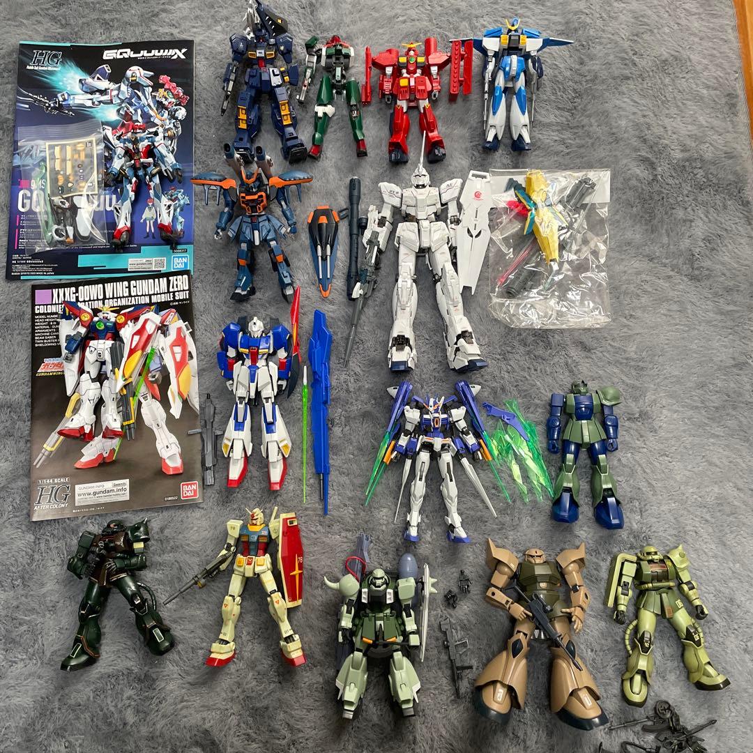 ガンプラまとめ売り　MG HG 他17体