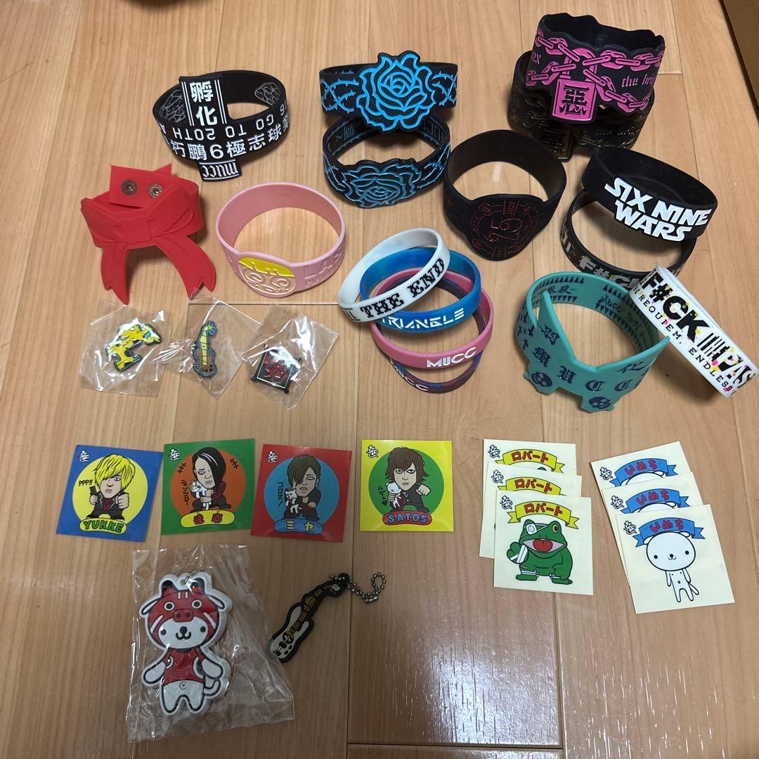 MUCC 音源CD・DVD 赤紙 書籍 ラババン等グッズセット