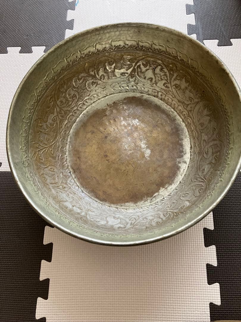 ココバリ真鍮製フットバスボウル2点セット