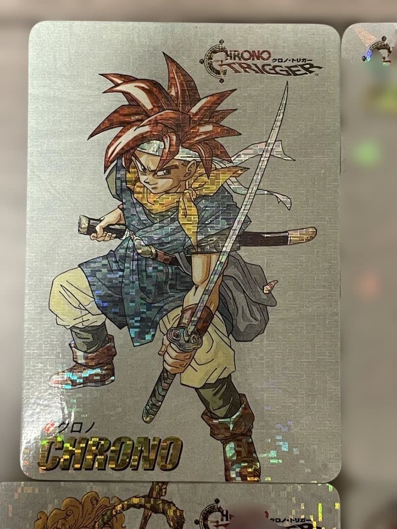 クロノトリガー　SFC予約特典カード　4枚セット
