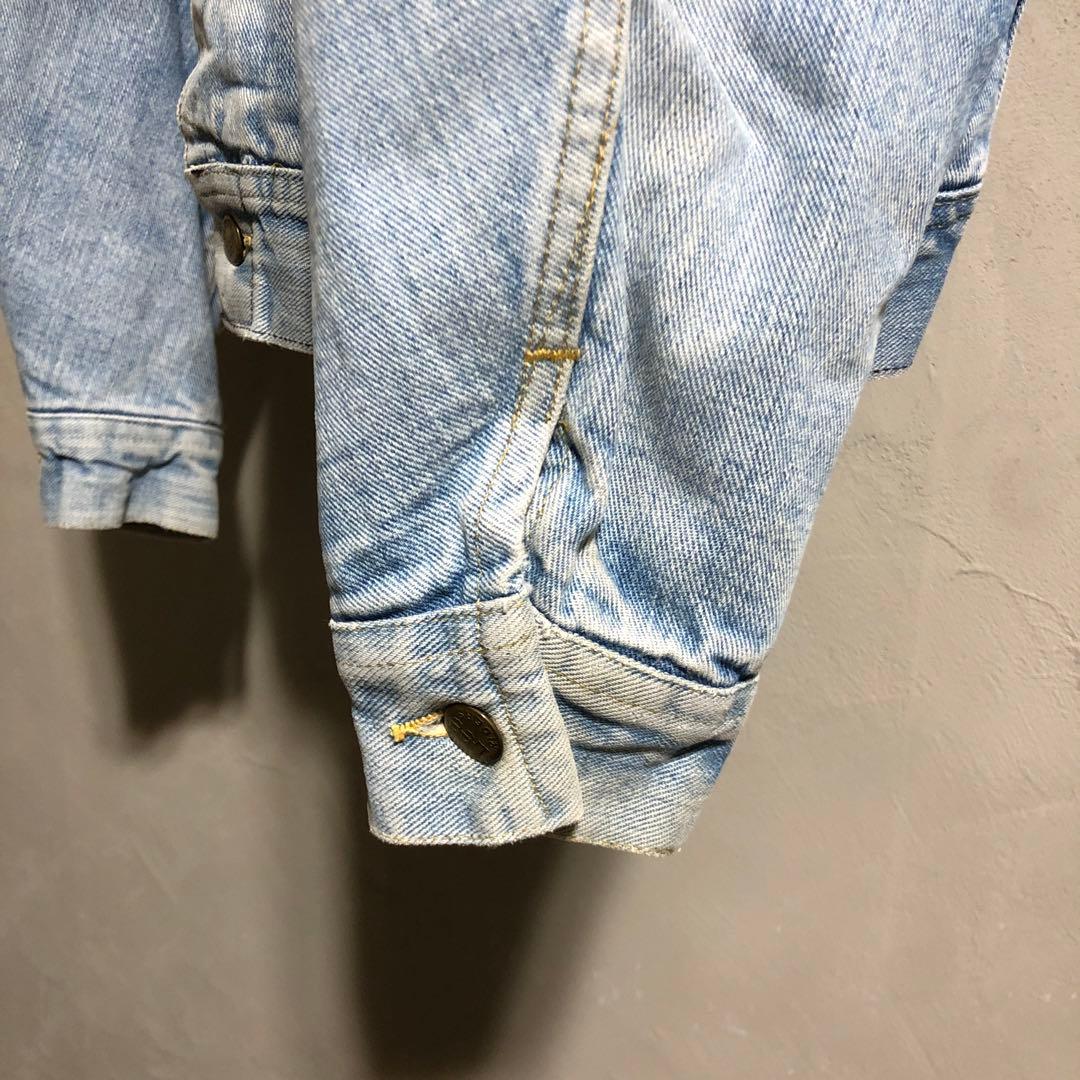 名作 70s 80s USA製 Lee STORM RIDER デニムジャケット