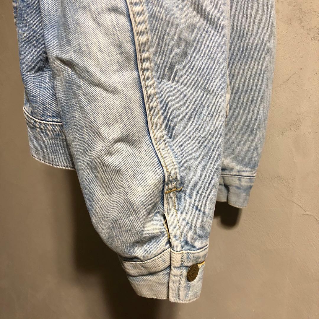 名作 70s 80s USA製 Lee STORM RIDER デニムジャケット